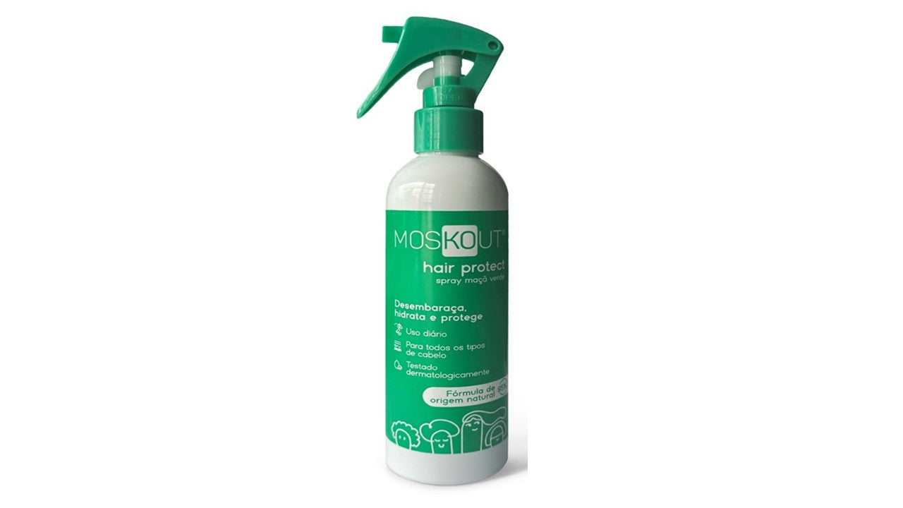 Moskout Hair Protect Spray Maçã Verde (250 ml)