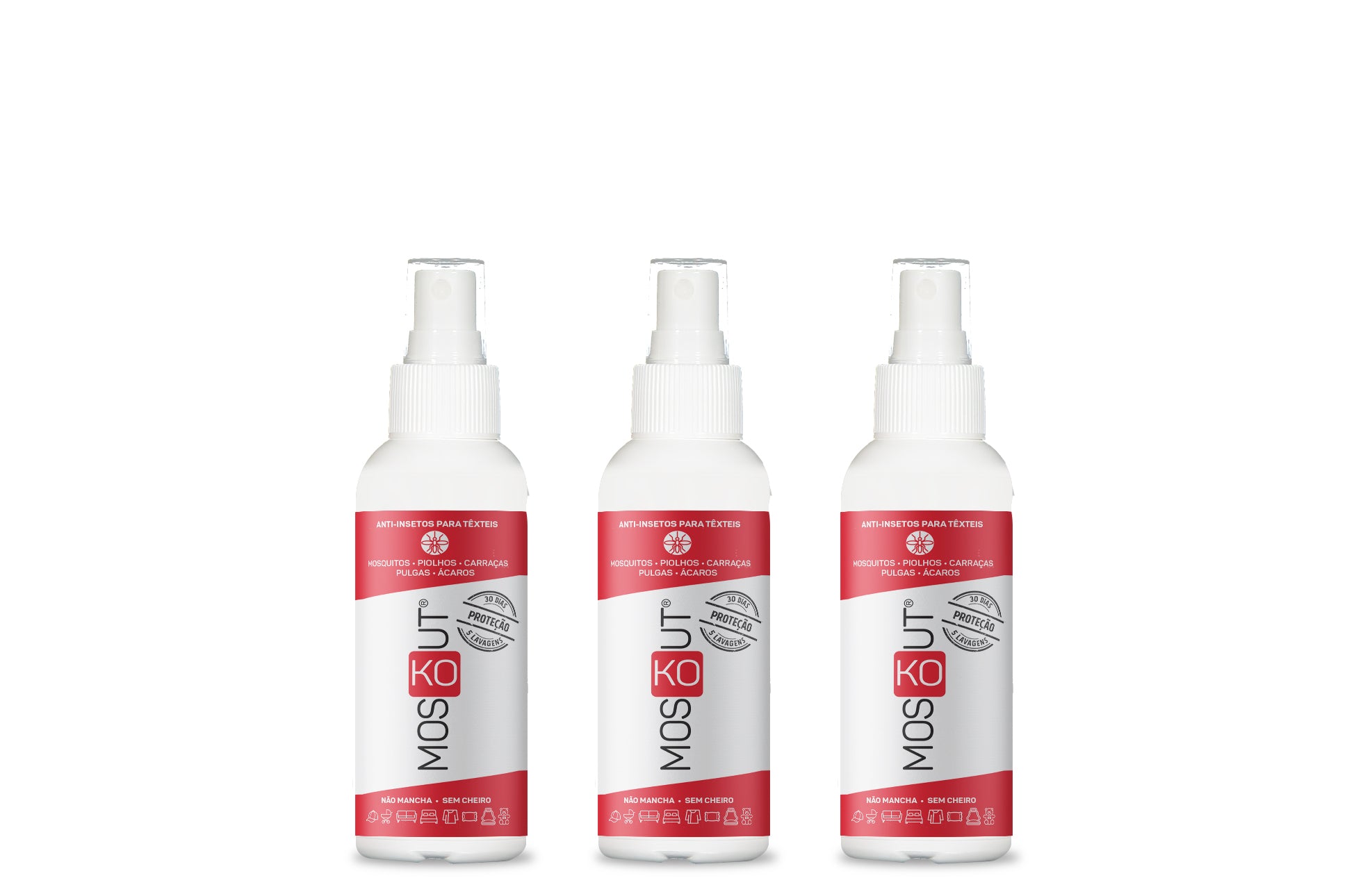 Pack Família Spray Anti-Insetos para Têxteis (100 ml)