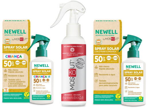 PACK  FAMILIAR II - Repelente + Cuidados Solares